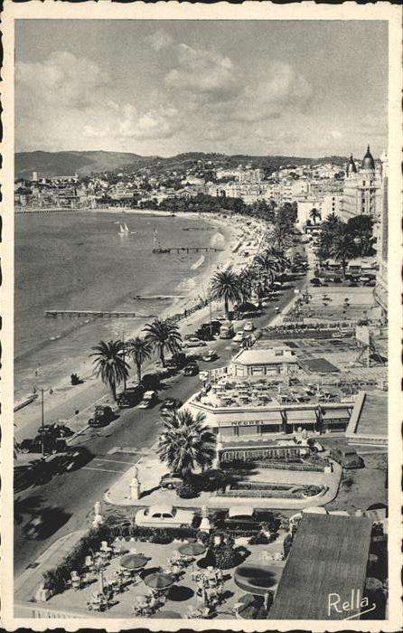 Cannes Alpes-Maritimes Vue generale Promenade