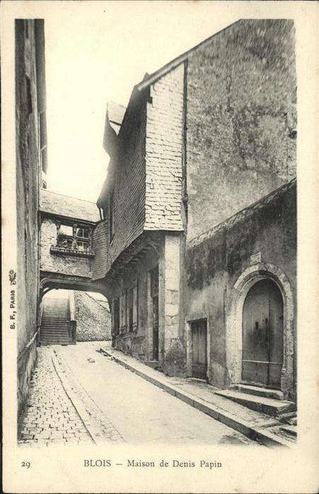 Blois 41 Maison Denis Papin