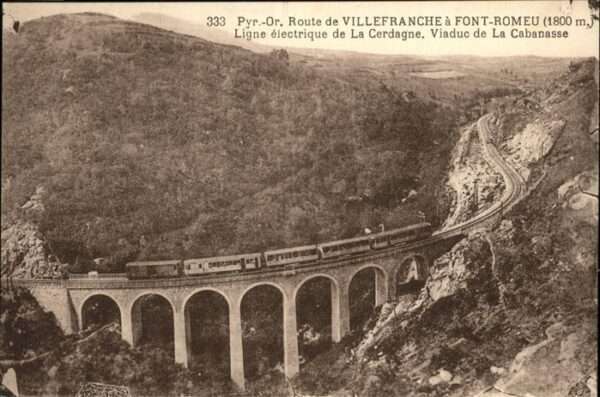 Font-Romeu-Odeillo-Via Viaduc de la Cababasse Eisenbahn