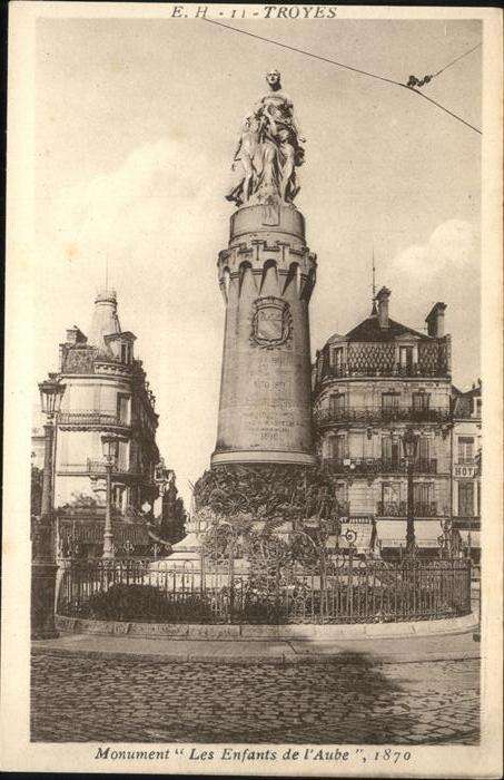 Aube Orne Monument Entfants de l'Aube