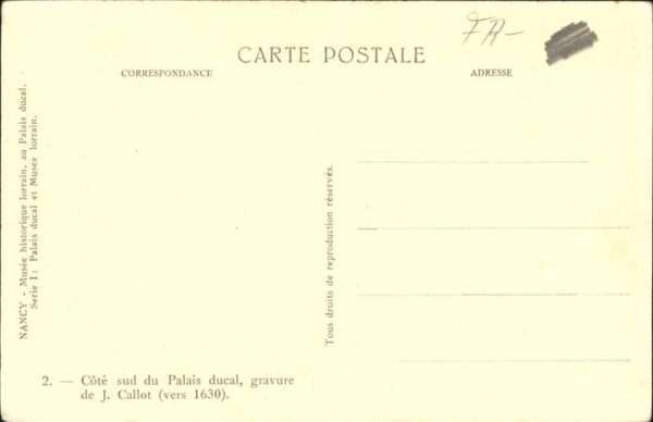 Nancy Lothringen Cote sud du Palais ducal – Bild 2