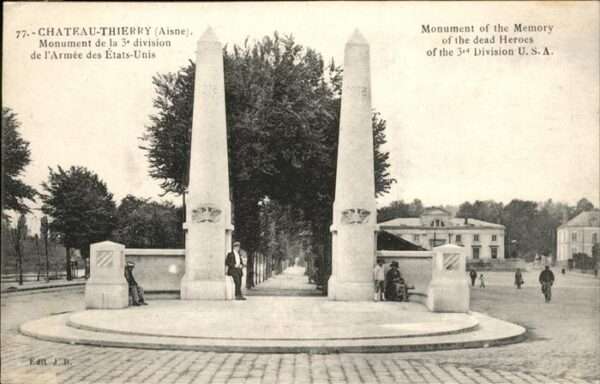 Chateau-Thierry Monument de la 3e Division de L'Armee E