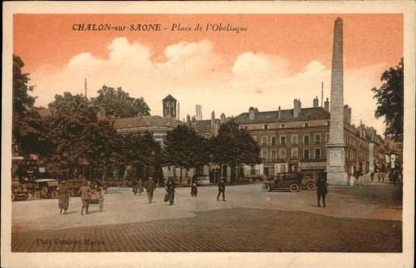 Chalon-sur-Saone Place de l'Obelisque