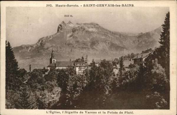 Saint-Gervais-les-Bains L'Eglise Pointe Plate