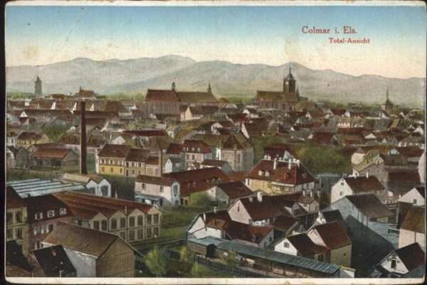 Colmar Haut Rhin Elsass Totalansicht