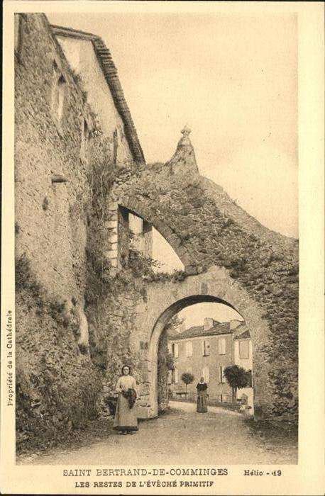 Saint-Bertrand-de-Comminges Restes de L'Eveche Primitif