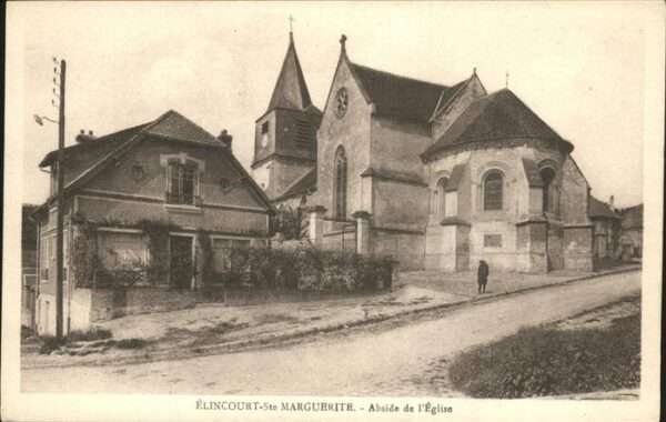 Elincourt-Sainte-Marguerite Abside Eglise