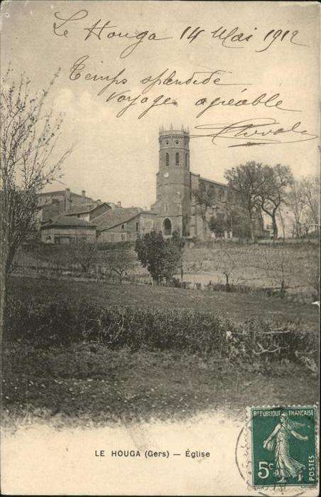 Le Houga Eglise