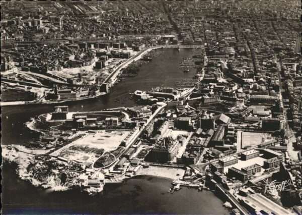 Marseille Bouches-du-Rhone Vue aerienne