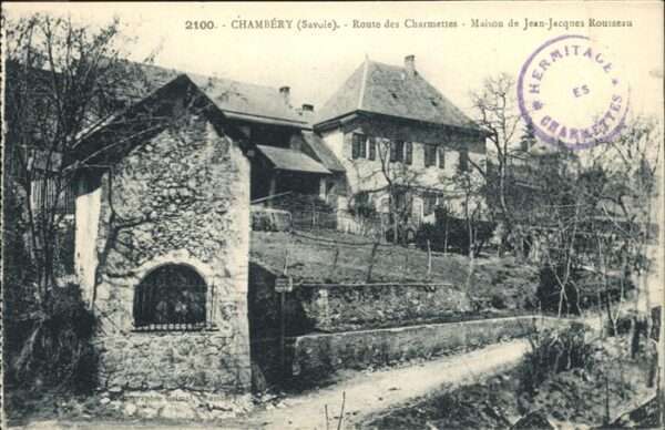 Chambery Maison Jean Jaques Rousseau