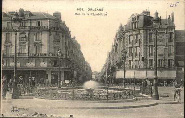 Orleans Loiret Rue Republique