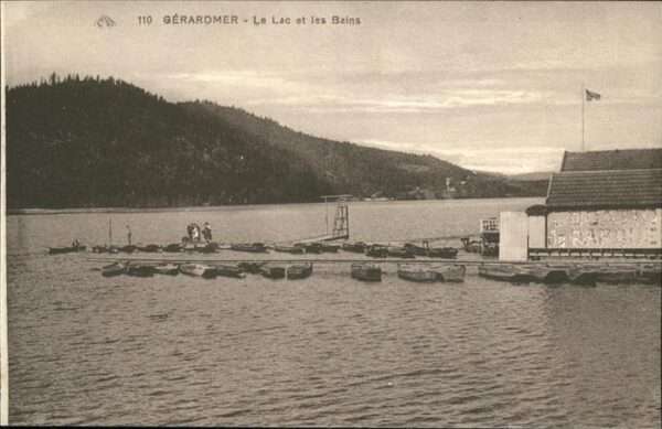 Gerardmer Lac les Bains Boot