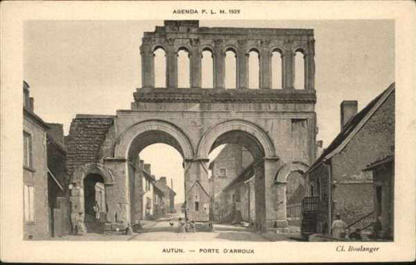 Autun Porte D Arroux