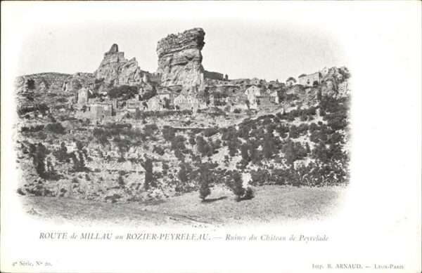 Millau Aveyron Rozier Peyreleau Ruines Chateau