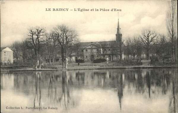 Le Raincy Eglise Piece Eau