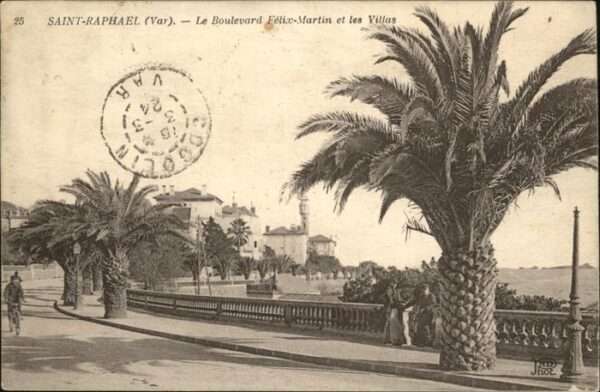 Saint-Raphael Var Boulevard Felix Martin