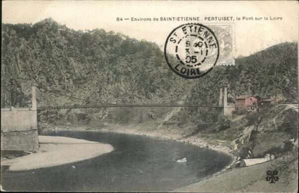 Saint-Etienne 42 Loire Pont sur la Loire