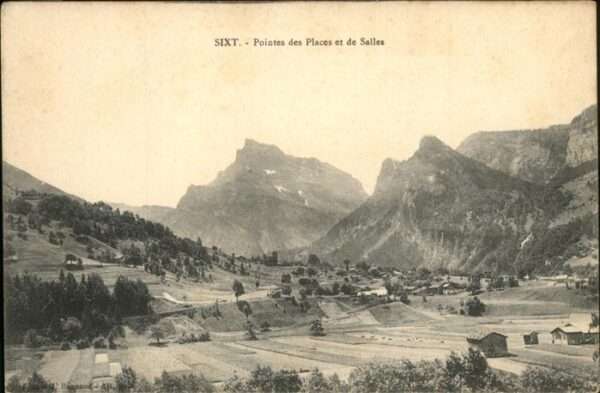 Sixt-Fer-a-Cheval Piontes des Places et de Salles