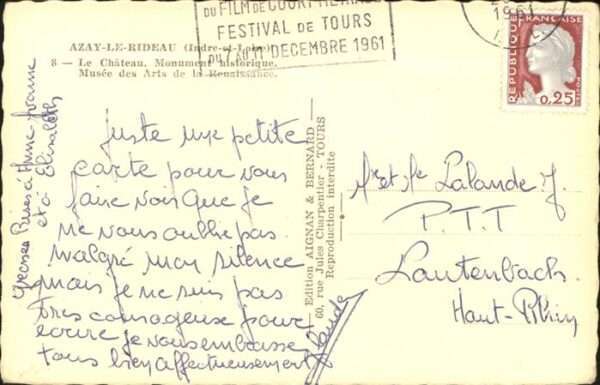 Azay-le-Rideau Cahteau Monument historique – Bild 2