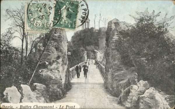 Paris Buttes Chaumont Pont