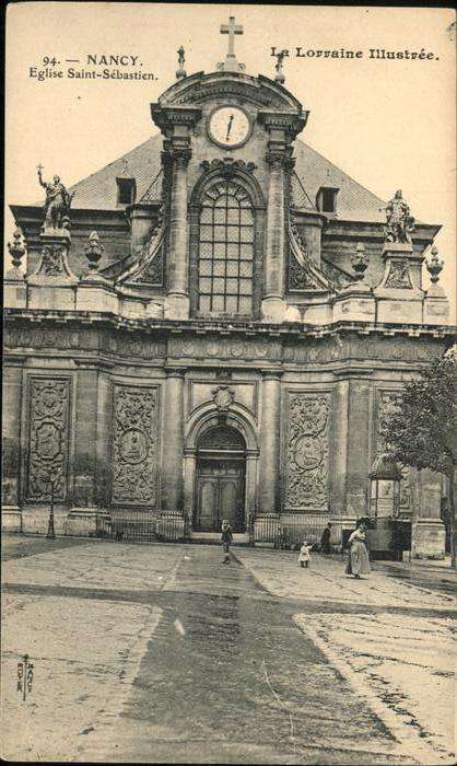 Nancy Lothringen Eglise Saint Sebastian