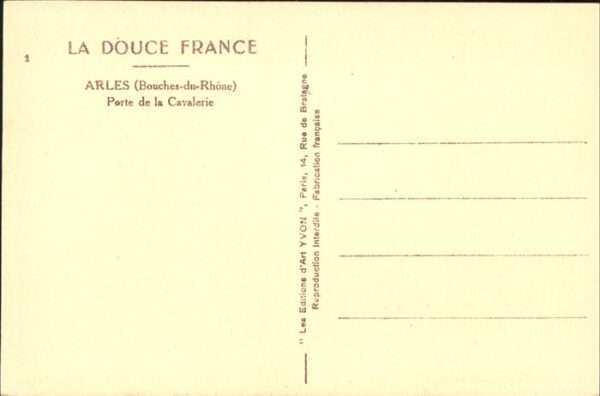 Arles Bouches-du-Rhone Porte de la Cavalerie – Bild 2