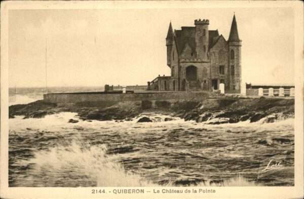 Quiberon Morbihan Chateau de la Pointe