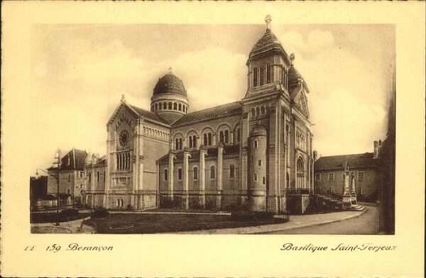 Besancon Doubs Basilique Saint Terjeux