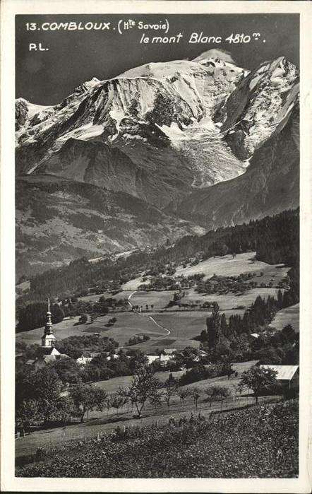Combloux Mont Blanc