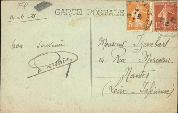 Aix-les-Bains Eglise Saint Jean Brunnen Kutsche – Bild 2