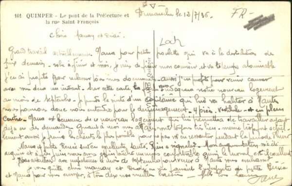 Quimper Pont Rue Saint Francois – Bild 2
