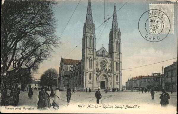 Nimes Eglise Saint Baudille