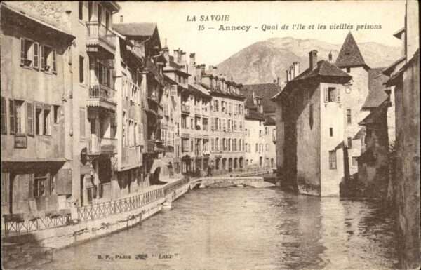 Annecy Haute-Savoie Quai