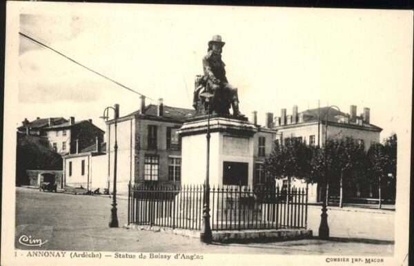 Annonay Statue Boissy Anglas
