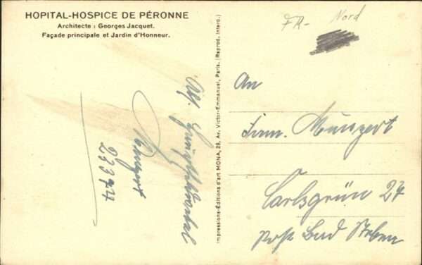 Peronne 80 Somme Hopital Hospice – Bild 2