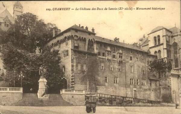 Chambery Chateau Ducs Monument Historique