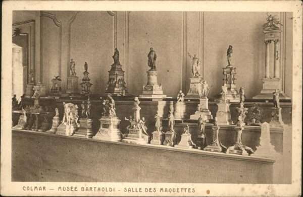 Colmar Haut Rhin Elsass Musee Bartholdi Salle Maquettes