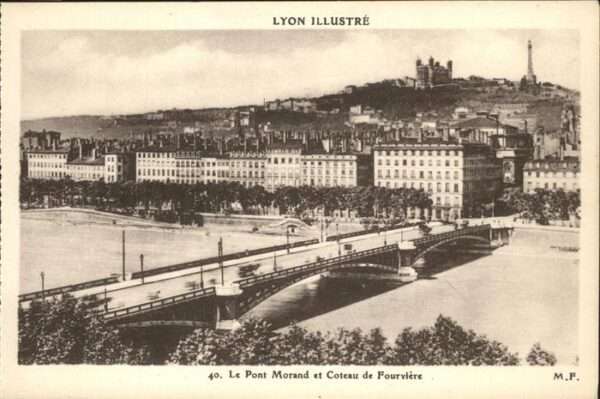 Lyon France Pont Morand