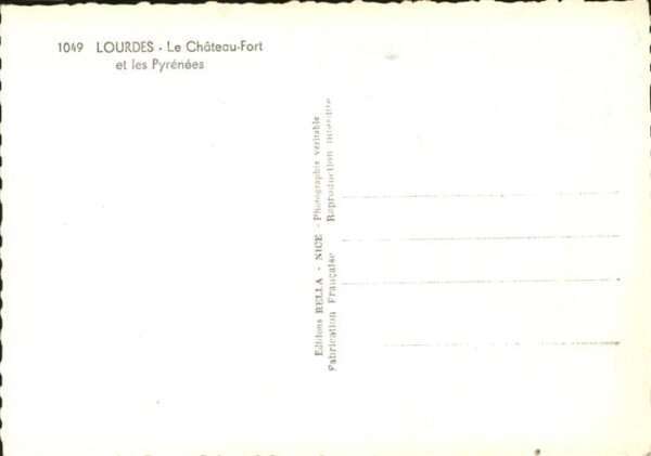 Lourdes Hautes Pyrenees Chateau Fort – Bild 2