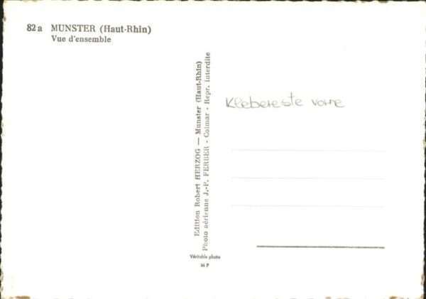 Muenster Haut Rhin Elsass Fliegeraufnahme – Bild 2