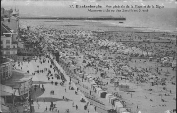 Blankenberghe Plage Digue