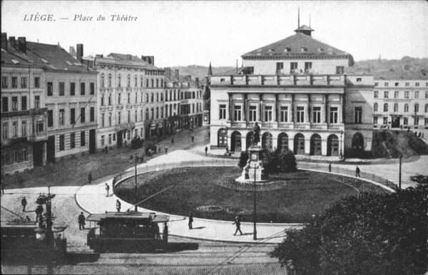 Liege Luettich Place Theatre