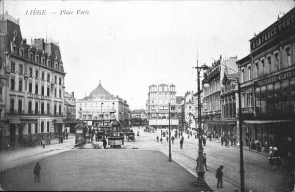 Liege Luettich Place Verte