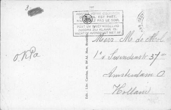 Bruxelles Bruessel Palais Roi Straßenbahn – Bild 2