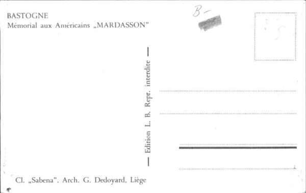 Bastogne Liege Memorial Americains Mardasson – Bild 2