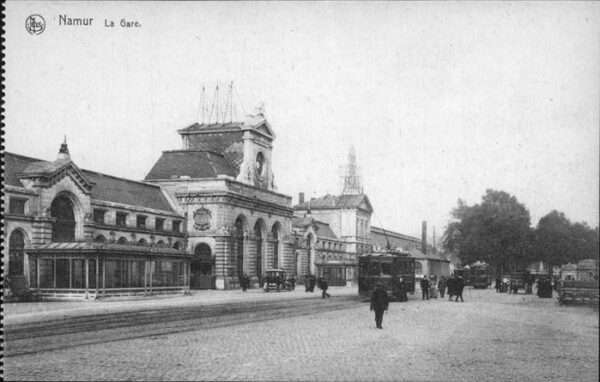 Namur Wallonie Gare Straßenbahn