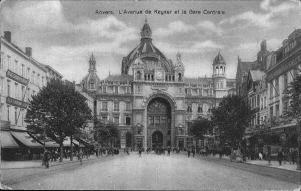 Anvers Antwerpen Avenue Keyser Gare Centrale
