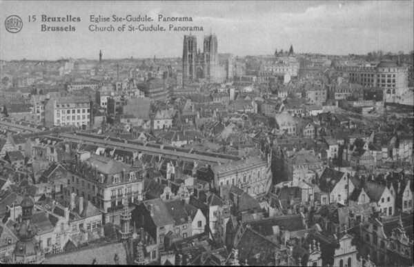Bruxelles Bruessel Eglise Ste Gudule
