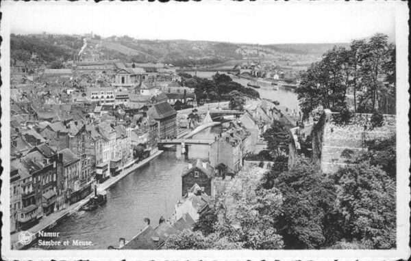Namur Wallonie Sambre Meuse