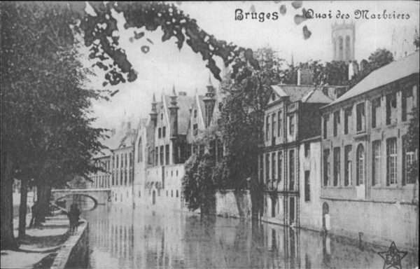 Bruges BRUGGE Belgie Quai des Marbriers